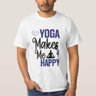 Camiseta de instructora de fitness linda Yoga me h