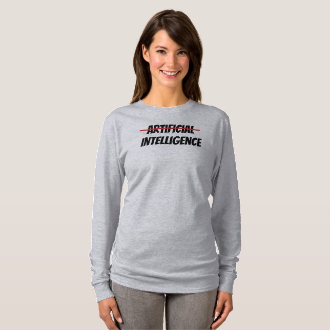 Camiseta de inteligencia artificial (Anverso completo)