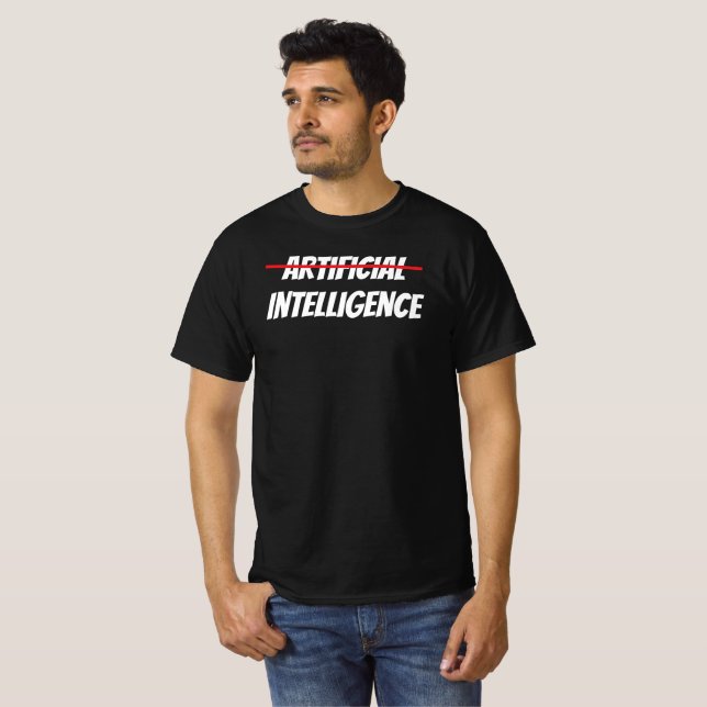 Camiseta de inteligencia artificial (Anverso completo)