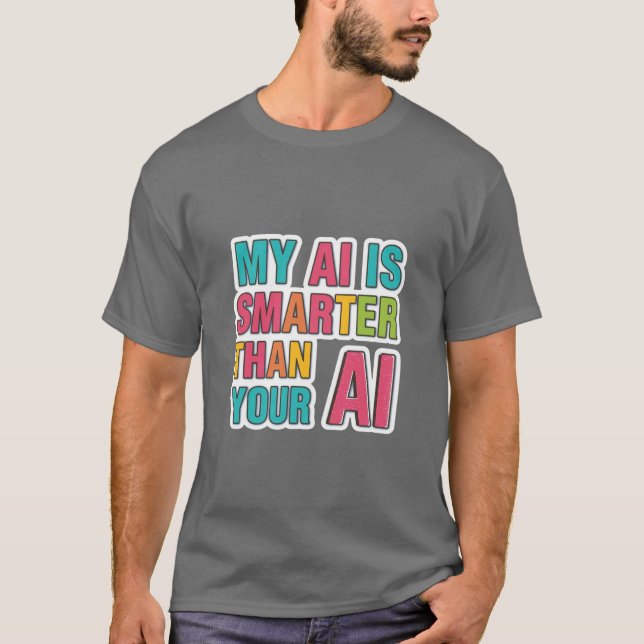 Camiseta de inteligencia artificial  (Anverso)