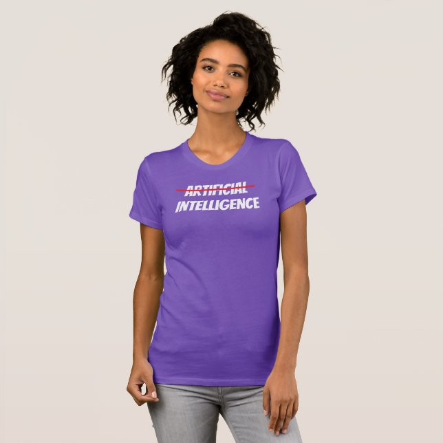 Camiseta de inteligencia artificial (Anverso completo)