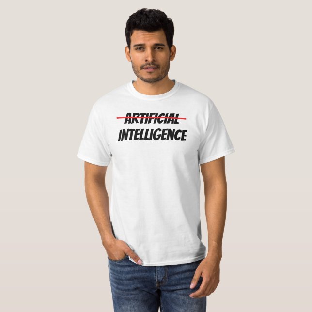 Camiseta de inteligencia artificial (Anverso completo)