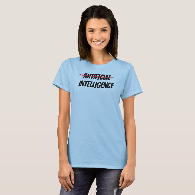 Camiseta de inteligencia artificial (Anverso completo)
