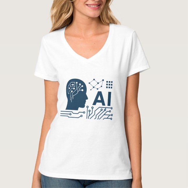 Camiseta de inteligencia general artificial (Anverso)