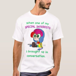 Camiseta de intereses especiales