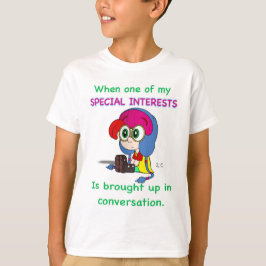 Camiseta de intereses especiales (niños)