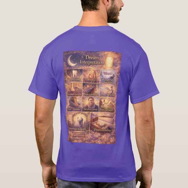 Camiseta de interpretación de sueños (Reverso)