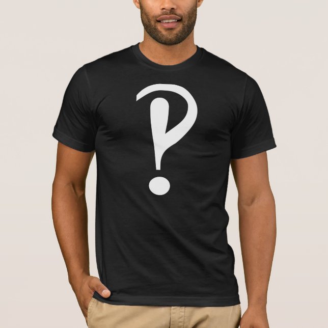 Camiseta de Interrobang (Anverso)
