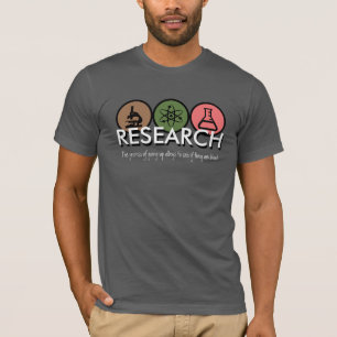 Camiseta de investigación