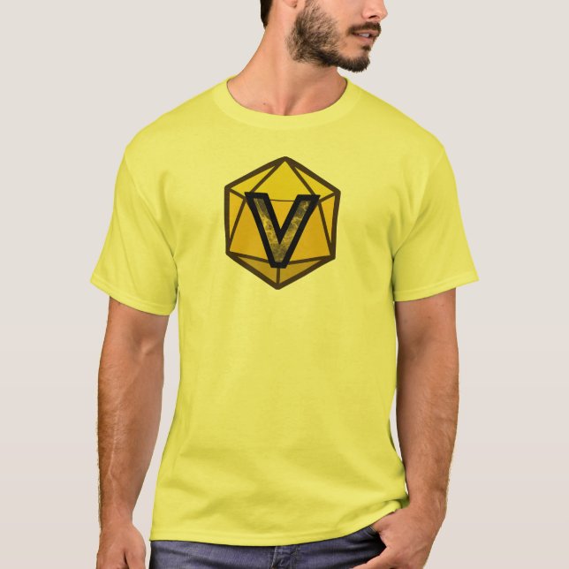 Camiseta de INVICTUS - equipo amarillo (Anverso)