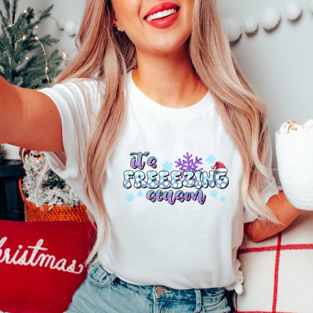 Camiseta de invierno divertida - Temporada helada (Subido por el creador)
