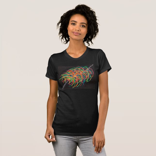 Camiseta de Ion Heavy Collisions para mujeres (Anverso completo)