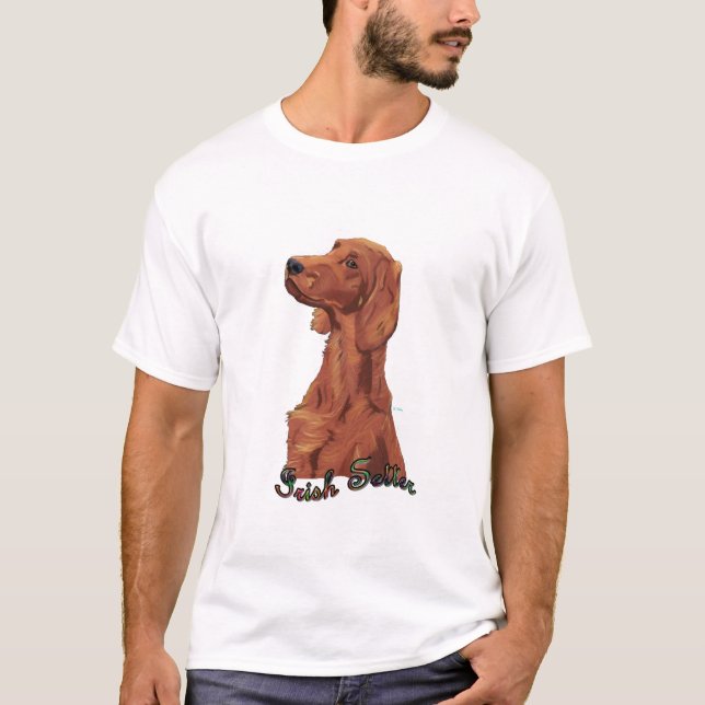 Camiseta de Irish Setter (Anverso)