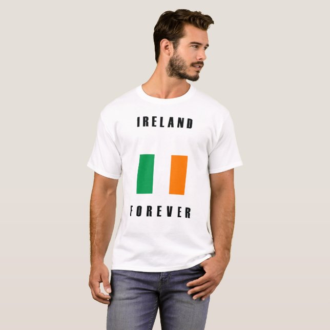 Camiseta De Irlanda lema para siempre (Anverso completo)