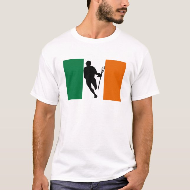 Camiseta de IRock Irlanda de la bandera de (Anverso)