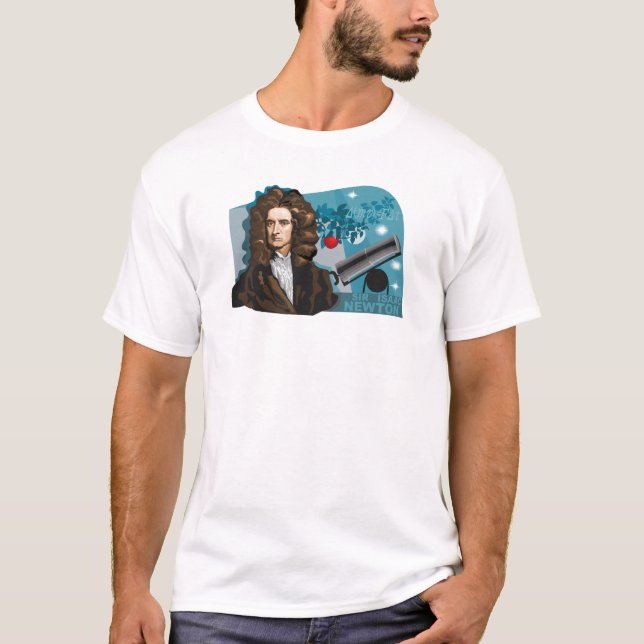 Camiseta de Isaac Newton (Anverso)