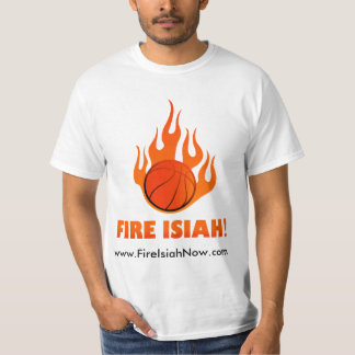 Camiseta de Isiah Flamin del fuego
