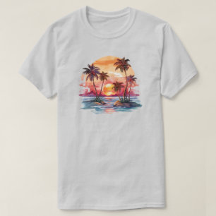 Camiseta de Isla Tropical