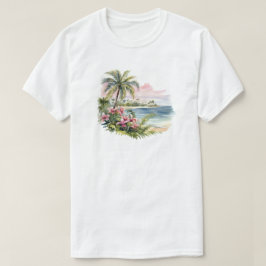 Camiseta de Isla Tropical