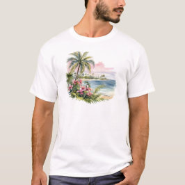 Camiseta de Isla Tropical
