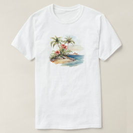 Camiseta de Isla Tropical