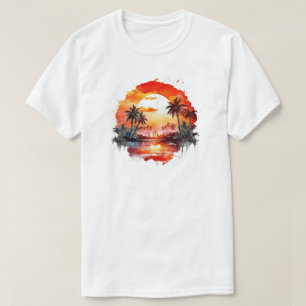 Camiseta de Isla Tropical
