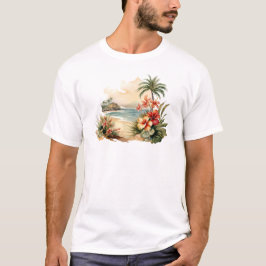 Camiseta de Isla Tropical