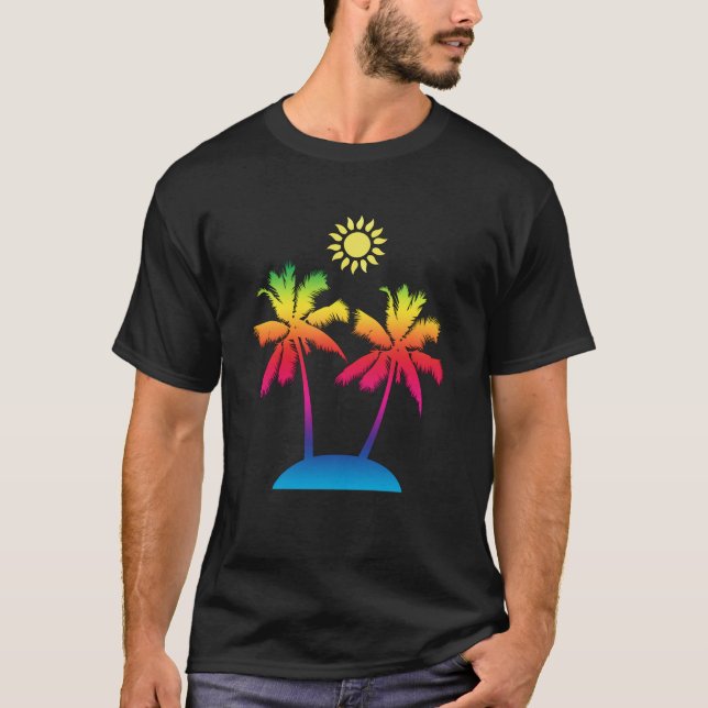 Camiseta de Isla Tropical (Anverso)