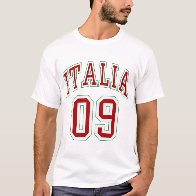 Camiseta de Italia 09 (Anverso)
