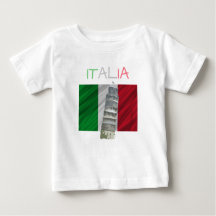 Camiseta de Italia del bebé