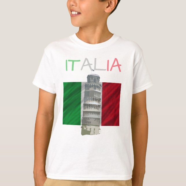 Camiseta de Italia Pisa de los muchachos (Anverso)