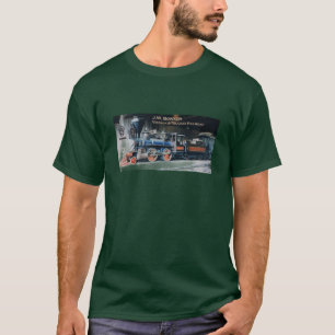 Camiseta de J.W. Bowker del motor de Virginia y de
