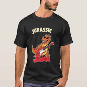 Camiseta de jam jurásico masculina - Dinosaurio ju