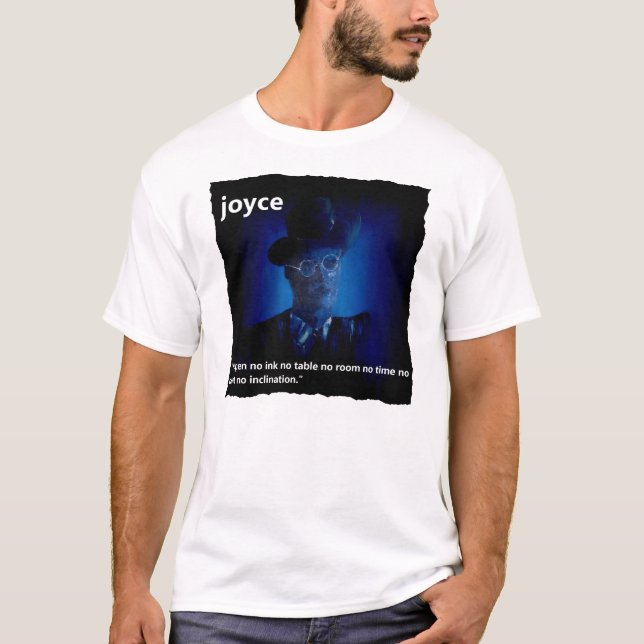 Camiseta de James Joyce (Anverso)