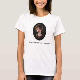 Camiseta de Jane Austen del orgullo y del