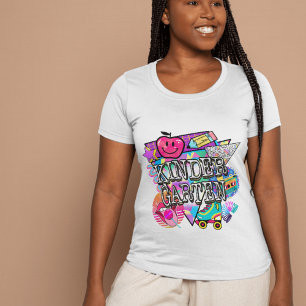 Camiseta de jardín de infancia de Retro 90