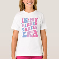Camiseta de jardín de infancia para niños pequeños