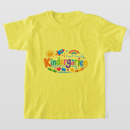 Camiseta de jardín de infantes