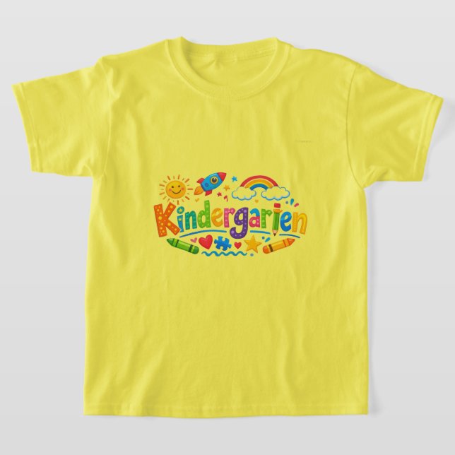 Camiseta de jardín de infantes  (Distribución)