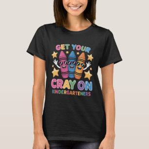 Camiseta de jardín de infantes para niños Cute Get