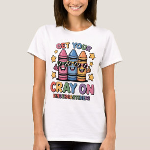 Camiseta de jardín de infantes para niños Cute Get