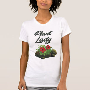 Camiseta de Jardín de Señora de Plantas Lindas
