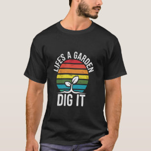 Camiseta de Jardín La Vida es Jardín Cava en Ella