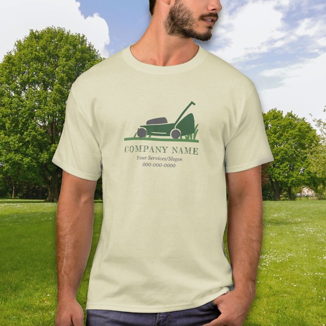 Camiseta de jardín y jardín (Lawn Care & Gardener T-Shirt)