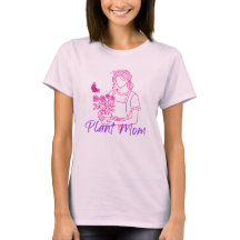 Camiseta de jardinería para mamá de plantas para m