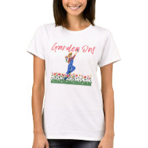 Camiseta de jardinería para mujeres
