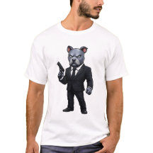 Camiseta de Jason Straytham Héroe de Acción Bulldo