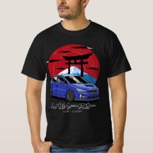 Camiseta de JDM Subie Impreza WRX STi Evoeye 2015