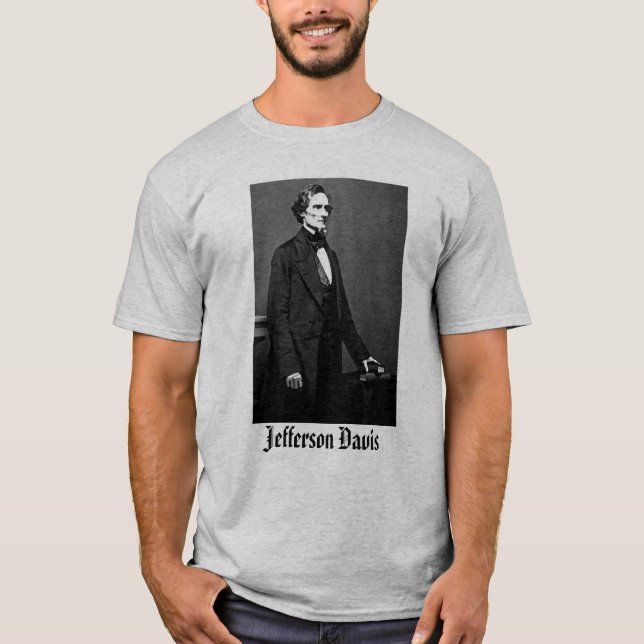 Camiseta de Jefferson Davis (Anverso)