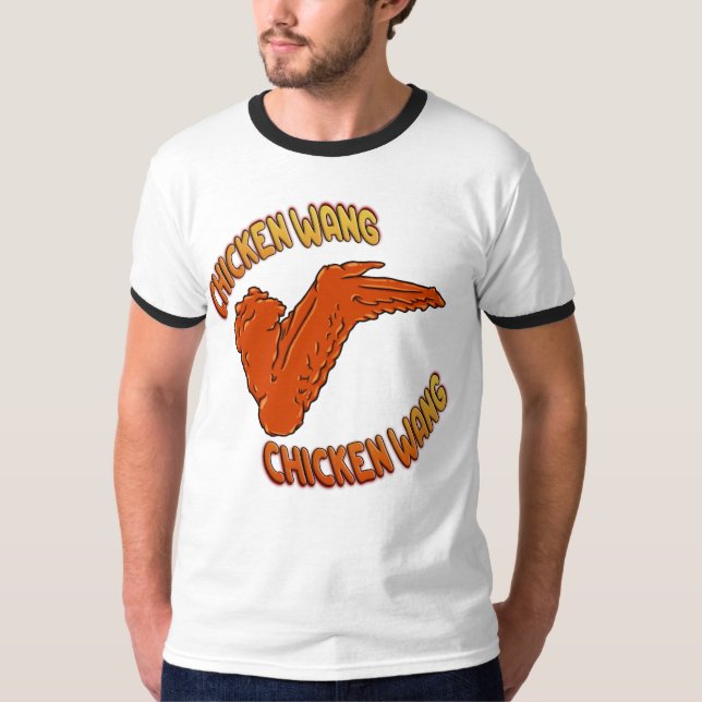 Camiseta de jengibre básica masculina (Anverso)